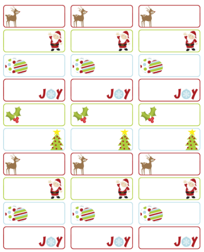 christmas tags clipart - photo #17