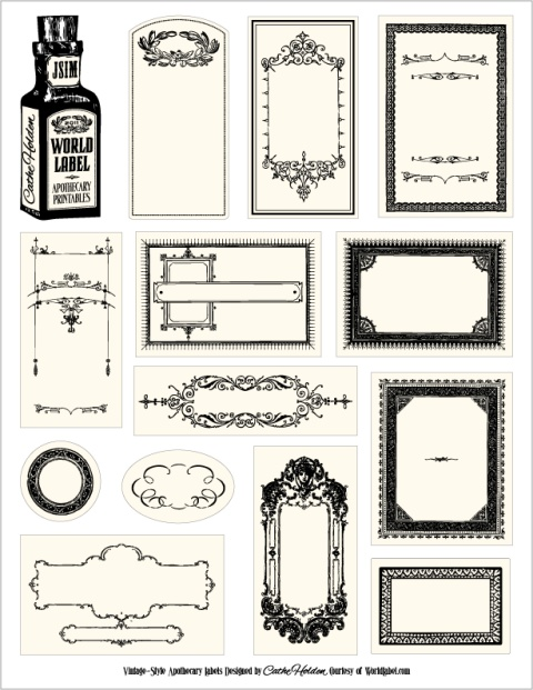 apothecary labels
