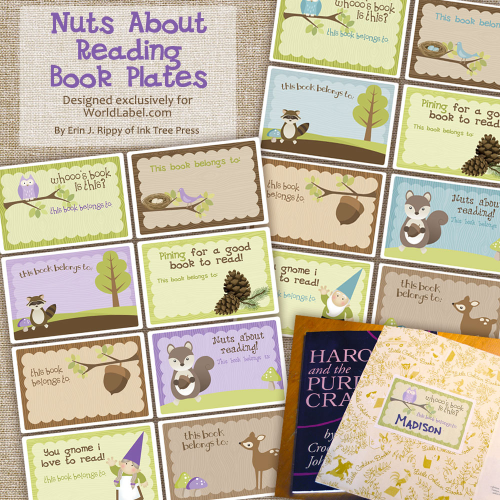 Free Children s Bookplate Template NEW 