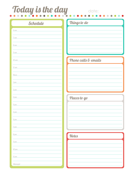 Organizing Planner: The Harmonized House Project | Worldlabel Blog