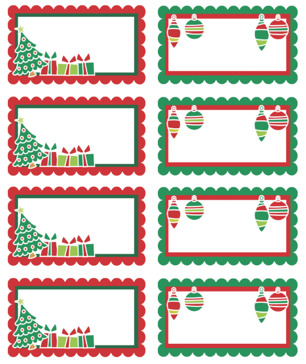 Christmas Labels Ready to Print! | Worldlabel Blog