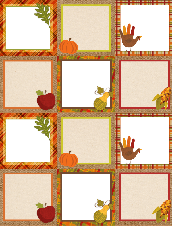 Free Labels for Thanksgiving Leftovers & Digital Papers Worldlabel Blog