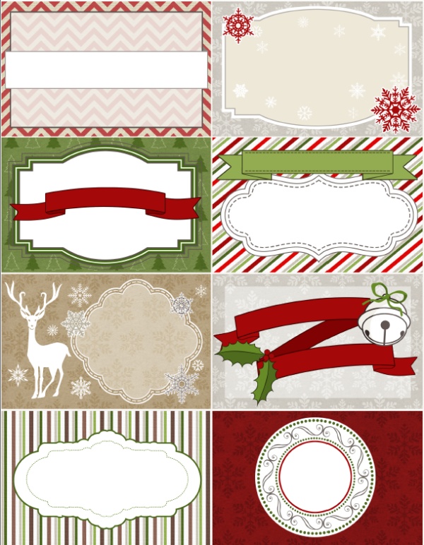 Printable Christmas T Tags To Color 6 Best Images Of Primitive