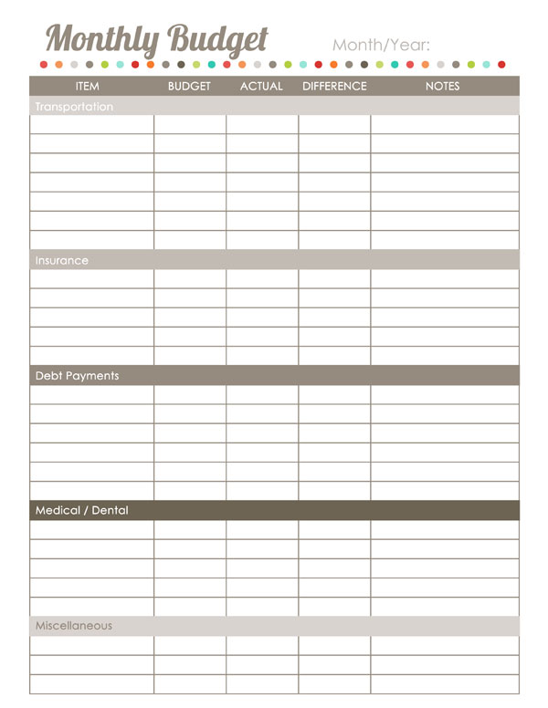 free-monthly-budget-template-instant-download-monthly-budget