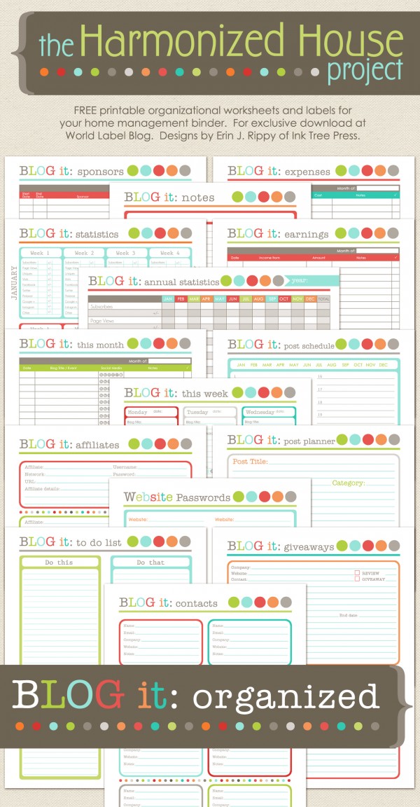 Ioanna's Notebook - Plan 2016 with free printable planners & calendars