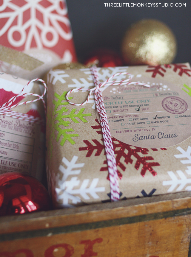 Santa’s Special Delivery Gift Label Tags | Worldlabel Blog