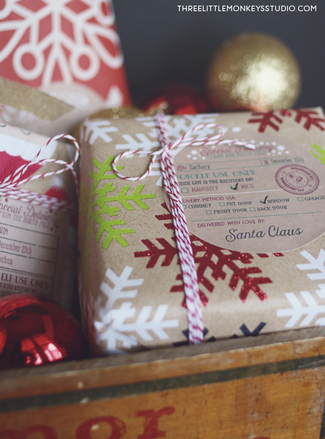 Santa's Special Delivery Gift Label Tags | Worldlabel Blog