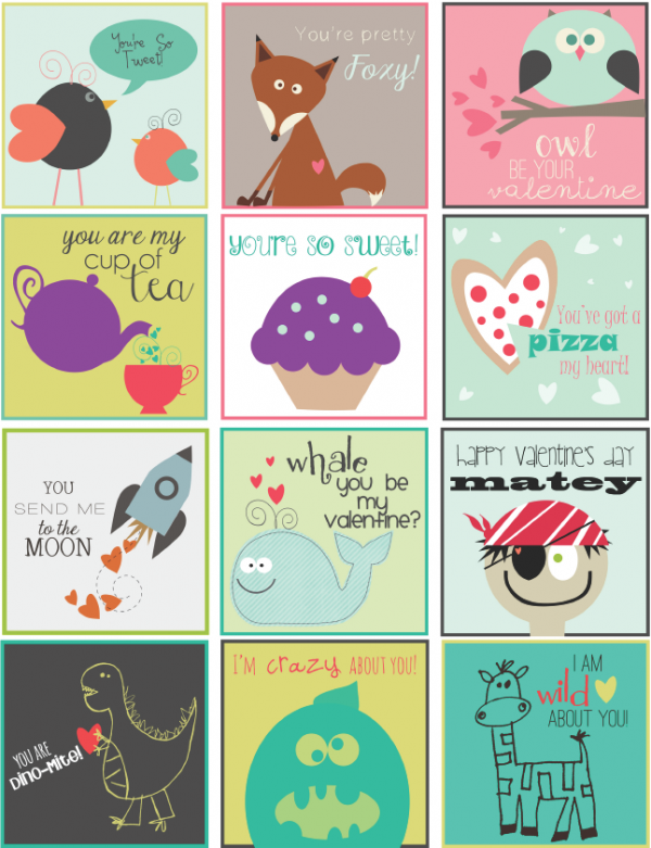 Classroom Valentine’s Day labels/printables | Worldlabel Blog
