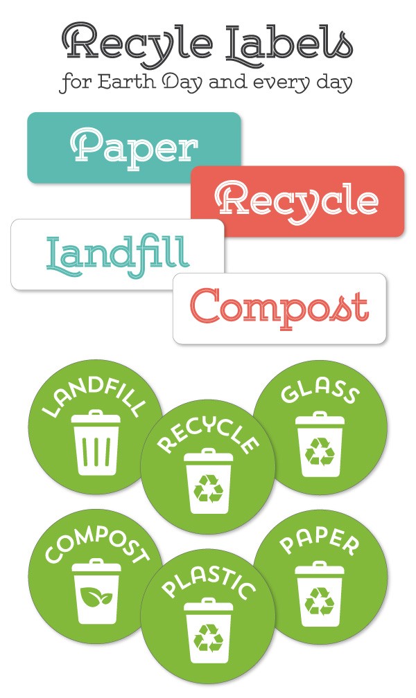 Recycle Labels for your Home Office Recycling Center | Worldlabel Blog