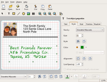 gLabels – EZ label creator for Linux | Free printable labels ...
