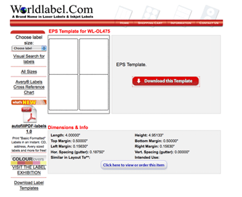 Worldlabel labels