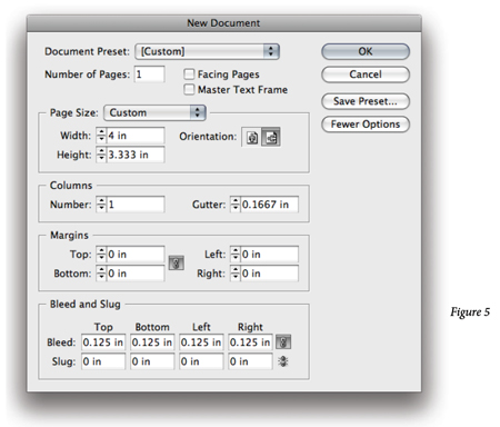 Format your type and label size