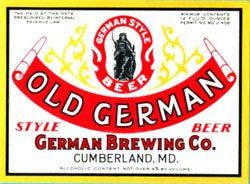 At its peak Queen City brewery produced over 250,000 barrels of beer and ale a year. This is a label from the 1930s.