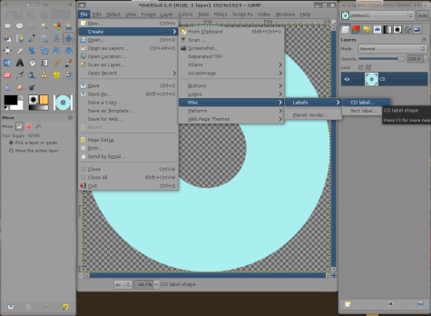 gimplabels-cd-screenshot