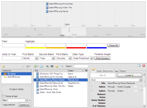 ZoteroTimeline