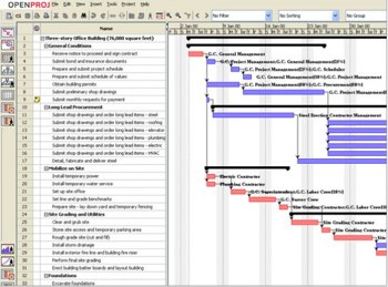 Gantt project server