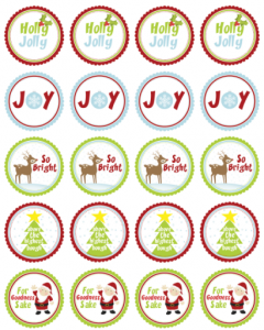 Free Christmas Labels by Ink Tree Press | Free printable labels ...