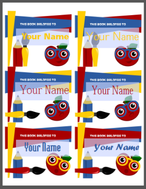 Printable Name Design For School