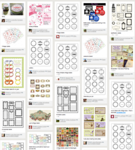 Pinterest is the coolest and start following us | Free printable labels ...