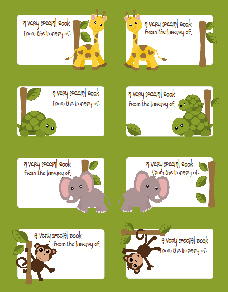 Kids Labels Jungle Gym Super Pack Free Free Printable Labels Templates Label Design Worldlabel Blog