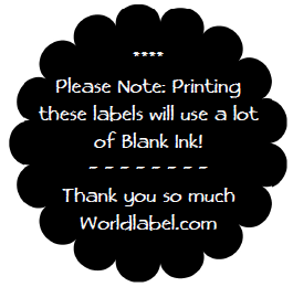 Chalk Labels in fillable templates  Free printable labels & templates,  label design @WorldLabel blog!