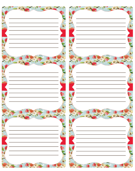 Vintage Flower Shop Labels Free Printable Labels Templates Label 