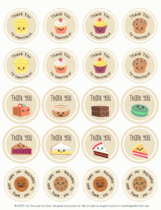 bake sale printable labels set free printable labels templates