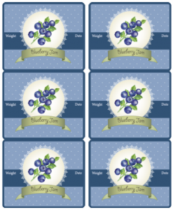 Canning Jar Labels for Jams | Free printable labels & templates, label ...