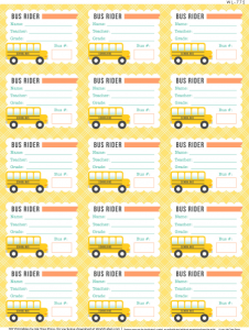 School Days Printables & Labels part 1 | Free printable labels ...