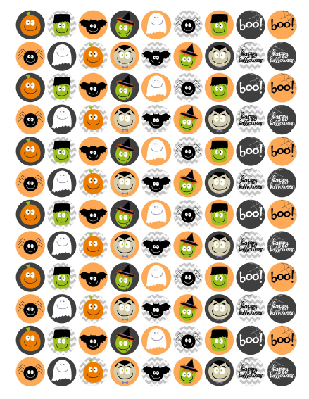 Free Halloween Stickers Labels Free Printable Labels Templates 