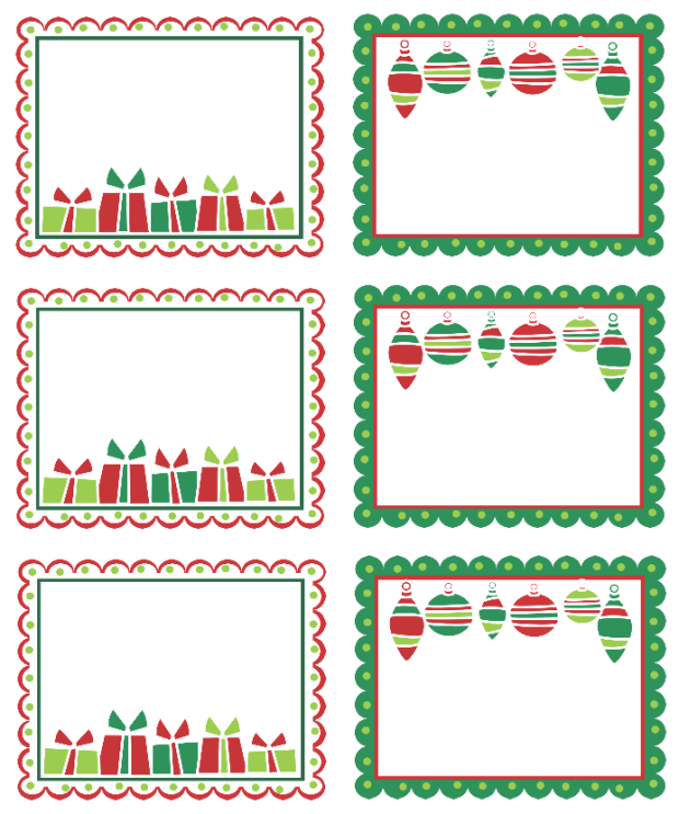 Christmas Labels Ready To Print Free Printable Labels Templates Label Design WorldLabel Blog 