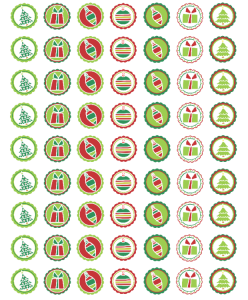 Christmas Labels Ready to Print! | Free printable labels &amp; templates, label design @WorldLabel blog!