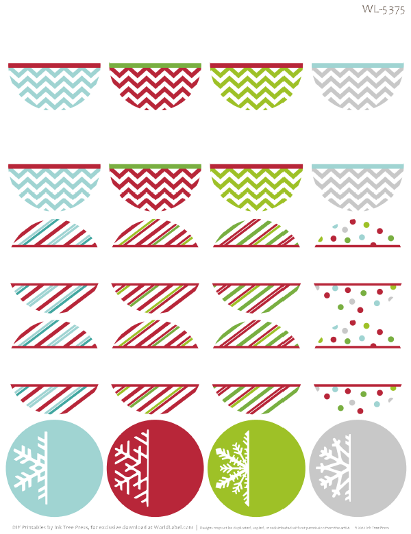 Free Printable Holiday Address Labels | Free printable ...