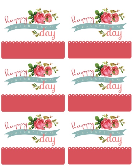 paper of properties e Blog Worldlabel  Labels with Roses Day  Valentine's