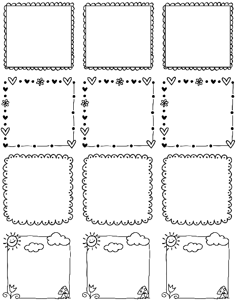 label borders printable