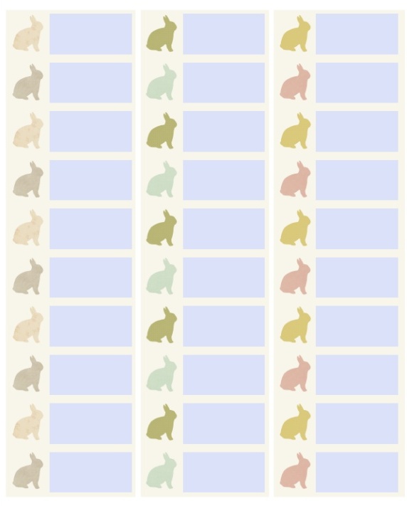 Happy Easter Holiday Labels Free Printable Labels Templates Label