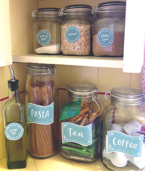 PANTRY ORGANIZATION  DIY Spice Jar Labels at Home 