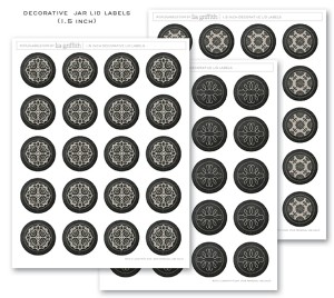 Chalkboard Canning & Freezer Labels by Lia Griffith | Free printable ...