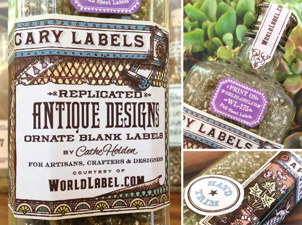 APOTHECARY LABELS Sticker by wadee