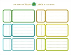 Binder Labels in a vintage theme by Cathe Holden | Free printable ...