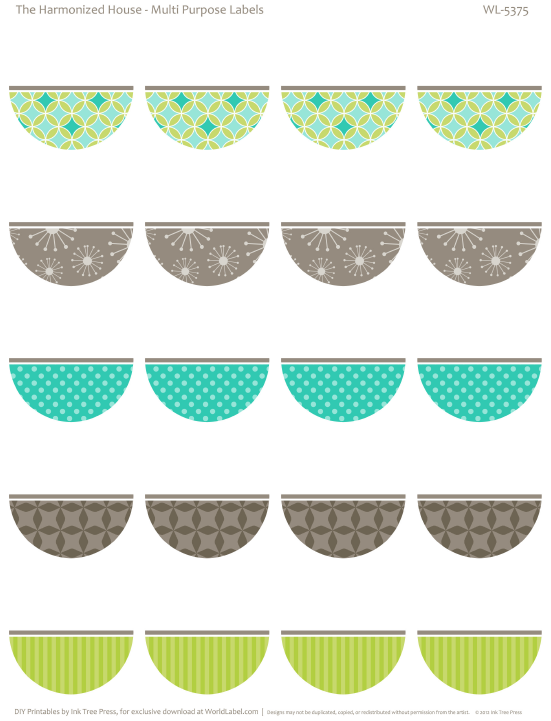 Dot Stickers for Home Projects and Organization