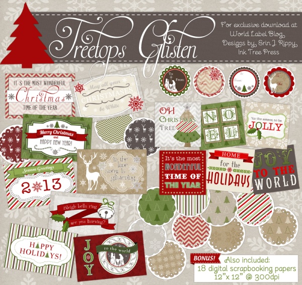 Christmas deals scrapbooking paper