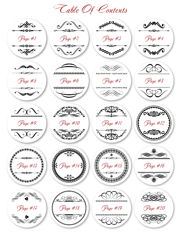 Printable 2″ Round Labels – Free Template Set | Free ...