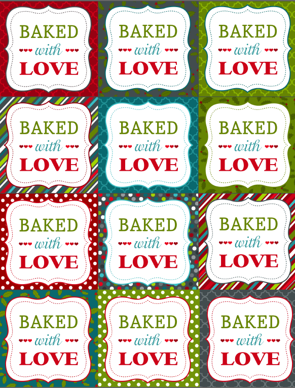 made with love labels printable