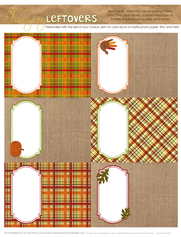 free labels for thanksgiving leftovers digital papers free