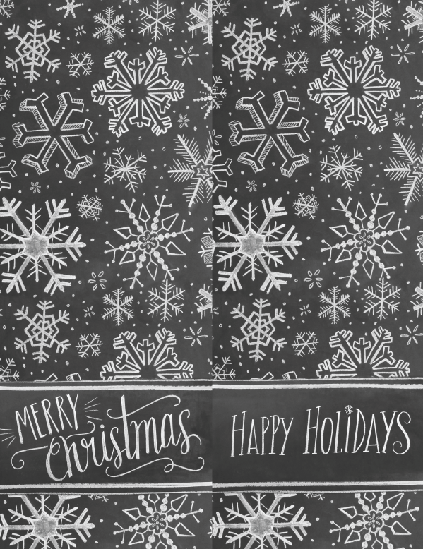 holiday chalkboard labels by lilyandvalcom free