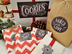 Holiday Chalkboard Labels BY Lilyandval.com | Free printable labels ...