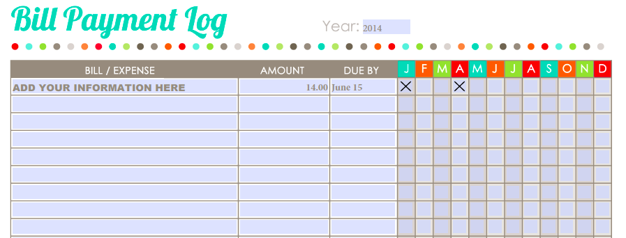 chart e.on Project Home Harmonized Printables: Finance House The