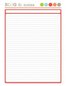 Blog-it: Bloggers Organizational Printables | Free printable labels ...