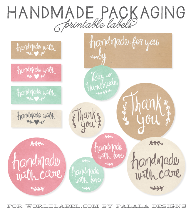 Free Printable Handmade With Love Labels Mirella Moments Free 